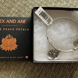 Alex and Ani Lotus Peace Petals Bracelet